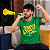 Corneta Vuvuzela do Brasil - Amarela e Verde - Imagem 2
