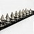 Pulseira Em Couro e Aço Inoxidável Duplo Spikes - Preta - Imagem 3