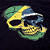 Camiseta Brasil Skull Rider - Preta - Imagem 5