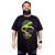 Camiseta Plus Size Brasil Skull Rider - Preta - Imagem 1