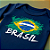 Body Bebê Manga Longa Brasil Clássico 2026 - Marinho - Imagem 2