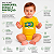 Body Bebê Brasil Bandeira 2026 - Marinho - Imagem 2