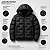 Jaqueta Masculina Puffer Metallassê - Preta - Imagem 2
