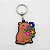 Chaveiro Capivara com Flores - Emborrachado - Imagem 1
