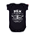 Body Bebê New Player Level 1 - Preto - Imagem 1