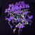 Camiseta Black Sabbath Henry Purple Preta - Oficial - Imagem 4