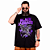 Camiseta Plus Size Black Sabbath Henry Purple Preta - Oficial - Imagem 1