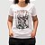 Camiseta Feminina Kiss US Tour Branca Oficial - Imagem 1