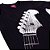 Camiseta Plus Size Guitarra Chaves Preta. - Imagem 2