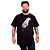 Camiseta Plus Size Guitarra Chaves Preta. - Imagem 1