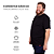 Camiseta Plus Size Básica Preta. - Imagem 2