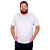 Camiseta Plus Size Básica Branca. - Imagem 1