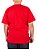 Camiseta Plus Size Caveira Moto Icon Vermelha. - Imagem 3