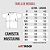 Camiseta Plus Size Full Service Branca. - Imagem 6