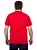 Camiseta Plus Size Básica Vermelha. - Imagem 2