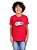Camiseta Infantil Novo Jogador Vermelha. - Imagem 1