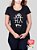 Camiseta Feminina Gacc Mãos Dadas Preta - Imagem 1