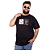 Camiseta Plus Size Cerveja AM PM Preta. - Imagem 1