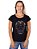 Blusa Feminina Caveira Gold Preta - Imagem 3