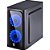Gabinete Gamer PCYES Venus C/ 2 Fans, Mid Tower, Lateral de Acrílico, Preto e Azul - Imagem 3