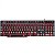 Teclado Gamer Vinik Hydra LED Vermelho ABNT2 - Imagem 1
