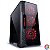 Gabinete Gamer Vinik Lumia C/ 3 Fans, RGB, Lateral de Acrílico - Imagem 1