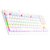 Teclado Gamer Mecânico Redragon Dark Avenger Branco, Outemu Brown, RBW - Imagem 2