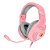 Headset Gamer Redragon Hylas Rosa - Imagem 1