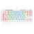 Teclado Gamer Mecânico Redragon Magic-Wand Pro Branco, RGB, Switch Optical Red, ABNT2 - Imagem 1