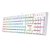 Teclado Gamer Mecânico Redragon Surara Pro Branco, Switch Optical Red, RGB, ABNT2 - Imagem 2