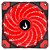 Cooler Risemode Galaxy W1 LED Vermelho, 120mm - Imagem 1