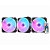 Kit Cooler ARGB Kmex Gaming AACA, 3 fans, 120mm - Imagem 1