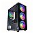 Gabinete Gamer Kmex Atlantis Star CG-A6TJ C/ 3 Fans e controladora, lateral de vidro - Imagem 1