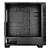 Gabinete Draxen Thalatha Aluminio, Mid Tower, Lateral de Vidro, Fita ARGB, Preto - Imagem 2