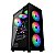 Gabinete Gamer Duex DX305T-RGB C/ 3 Fans, Mid Tower, Vidro Temperado - Imagem 1