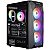 Gabinete Gamer Galax Revolution C/ 4 Fans, Preto, Mid Tower, Lateral em Vidro Temperado - Imagem 1