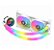 Water Cooler Kmex Gaming Master WAC5, 240mm, AMD e Intel, LED RGB, Branco - Imagem 1