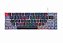 Teclado Gamer Mecânico Revenger Blacklion TE-BKL003, Switch Red, RGB Azul Marinho/Azul - Imagem 1