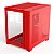 Gabinete Gamer Pcyes Forcefield Red Magma, Frontal E Lateral Em Vidro - Imagem 2