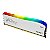 Memória RAM Kingston Fury Beast RGB, 8GB, DDR4, 3200MHz, Branca - Imagem 2