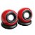 Caixa de Som Knup KP-601, 5W RMS, Vermelho - Imagem 1