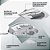 Mouse Gamer Logitech G502X Branco s/fio Lightspeed, 13 Botões, Recarregável, 25600 DPI - Imagem 6