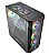 Gabinete Xtrike C/ 3 Fans, Mid Tower, Lateral de acrílico, Preto - Imagem 2