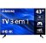 Smart TV Samsung 43" UHD 4K 43CU7700 - Imagem 1