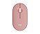 Mouse sem fio Logitech Pebble M350S, 4000 DPI, Rosa - Imagem 1