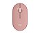 Mouse sem fio Logitech Pebble M350S, 4000 DPI, Rosa - Imagem 1