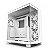 Gabinete Gamer NZXT H91fb Flow C/ 4 Fans, Mid-Tower, Lateral De Vidro, Branco - Imagem 1
