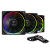 Kit Cooler Gamdias Aeolus M3 1203R, 3 fans, ARGB, 120mm - Imagem 1