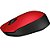 Mouse sem fio Logitech m170, Vermelho - Imagem 2