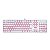 Teclado Gamer Mecânico Redragon Mitra Branco, Swich Redragon MK2 Brown, ABNT2 - Imagem 1